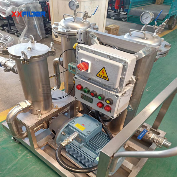 160L不銹鋼防爆濾油機(jī)
