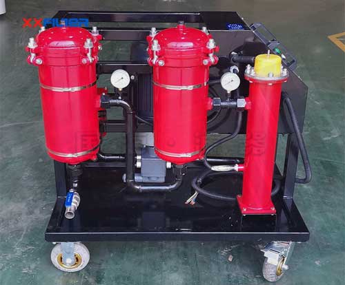 手推車高粘油加熱濾油機