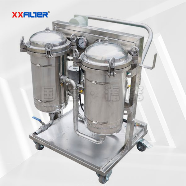全不銹鋼三級過濾濾油機