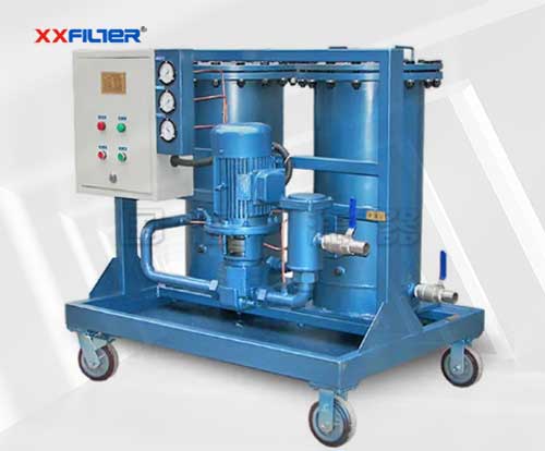 自吸能力強(qiáng)高固含量濾油機(jī) 