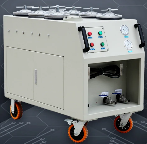 精密6芯箱式濾油機