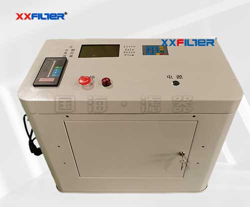 三級(jí)過濾移動(dòng)箱式濾油機(jī)